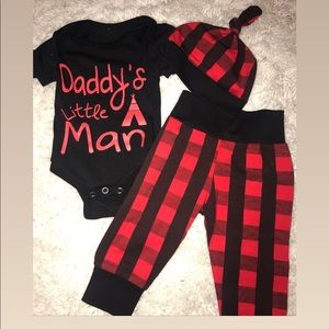 Daddy's little Man. Boy outfit! Includes all